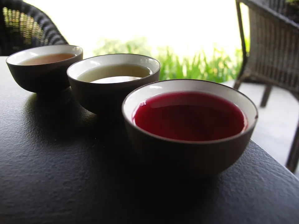 Tea tasting in Laos