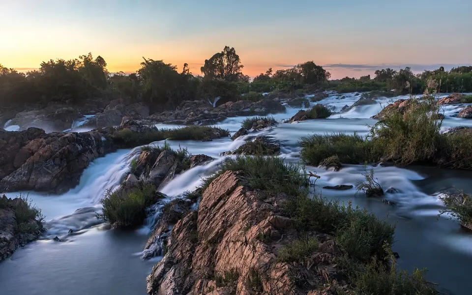 Li Phi (Tad Somphamit) Falls